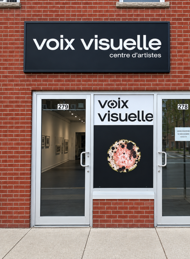 Devanture extérieur du Centre d'artiste Voix Visuelle